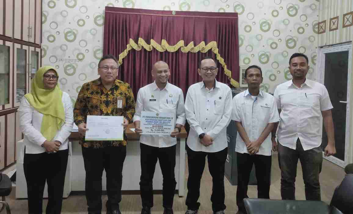 PTPN IV Unit Adolina Bantu CSR Normalisasi Sei Belutu di Serdang Bedagai PTPN IV Unit Adolina Bantu CSR Normalisasi Sei Belutu di Serdang Bedagai