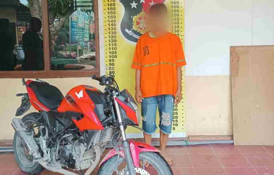 Polsek Perdagangan Ringkus Spesialis Curanmor Polsek Perdagangan Ringkus Spesialis Curanmor