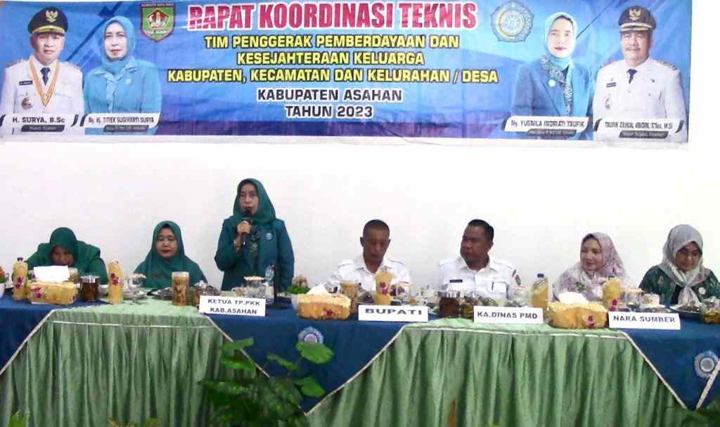 Buwono Prawana Buka Rakornis TP PKK Asahan di Kecamatan Tanjung Balai Buwono Prawana Buka Rakornis TP PKK Asahan di Kecamatan Tanjung Balai