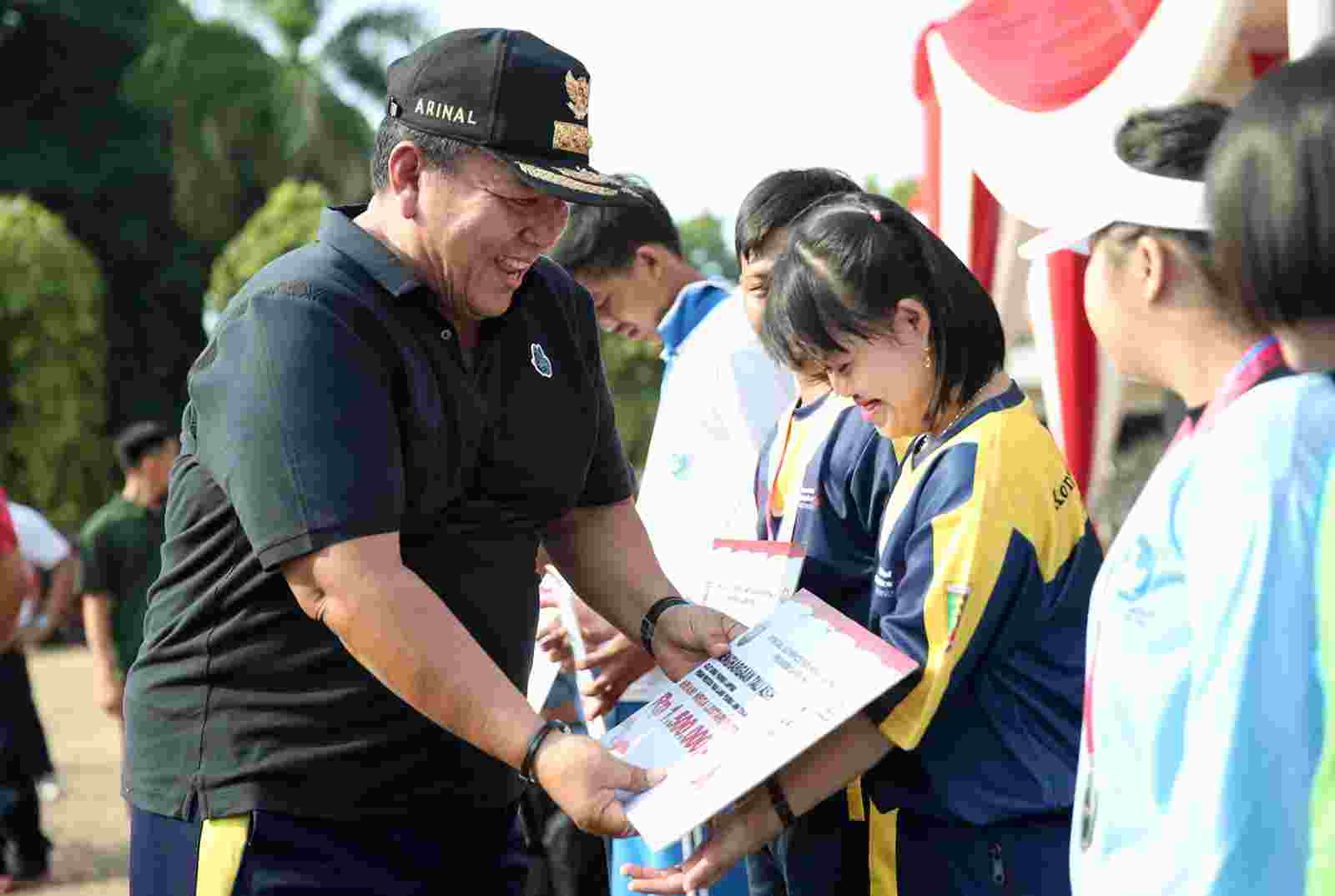 Gubernur Arinal Ikuti Senam Lampung Berjaya Massal Memperingati Haornas ke-40 Gubernur Arinal Ikuti Senam Lampung Berjaya Massal Memperingati Haornas ke-40