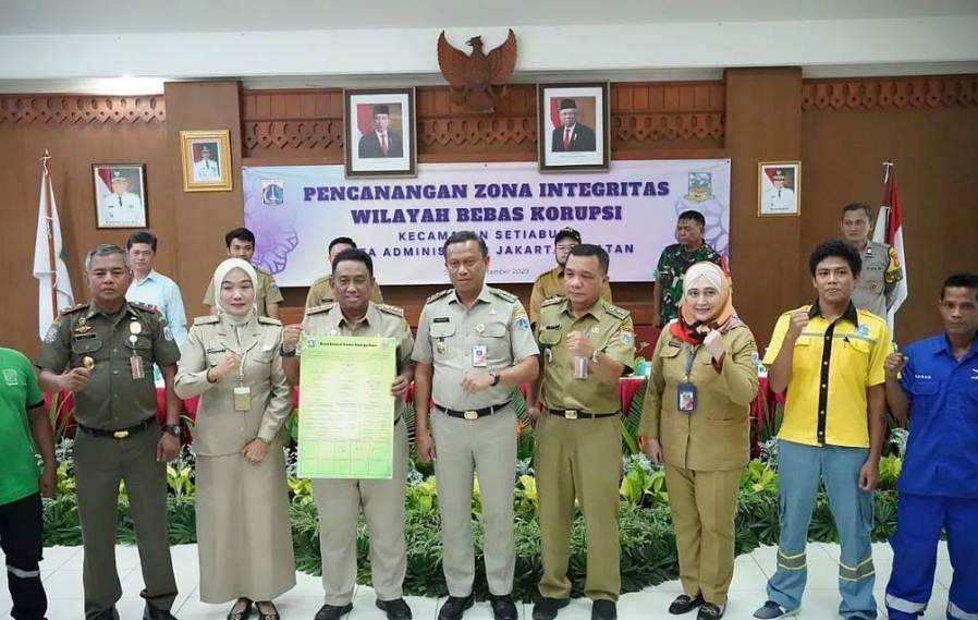 Munjirin Hadiri Pencanangan Zona Integritas Wilayah Bebas Korupsi di Setiabudi Munjirin Hadiri Pencanangan Zona Integritas Wilayah Bebas Korupsi di Setiabudi