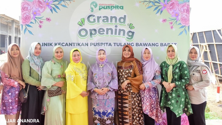 Peresmian Klinik Kecantikan Puspita, Hanita Farial Firsada : Terimakasih Telah Berinvestasi di Tubaba Peresmian Klinik Kecantikan Puspita, Hanita Farial Firsada : Terimakasih Telah Berinvestasi di Tubaba
