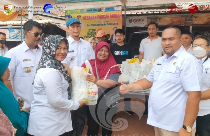 Pemkab Tubaba Gelar Gerakan Pangan Murah di Hari Pangan Sedunia Pemkab Tubaba Gelar Gerakan Pangan Murah di Hari Pangan Sedunia