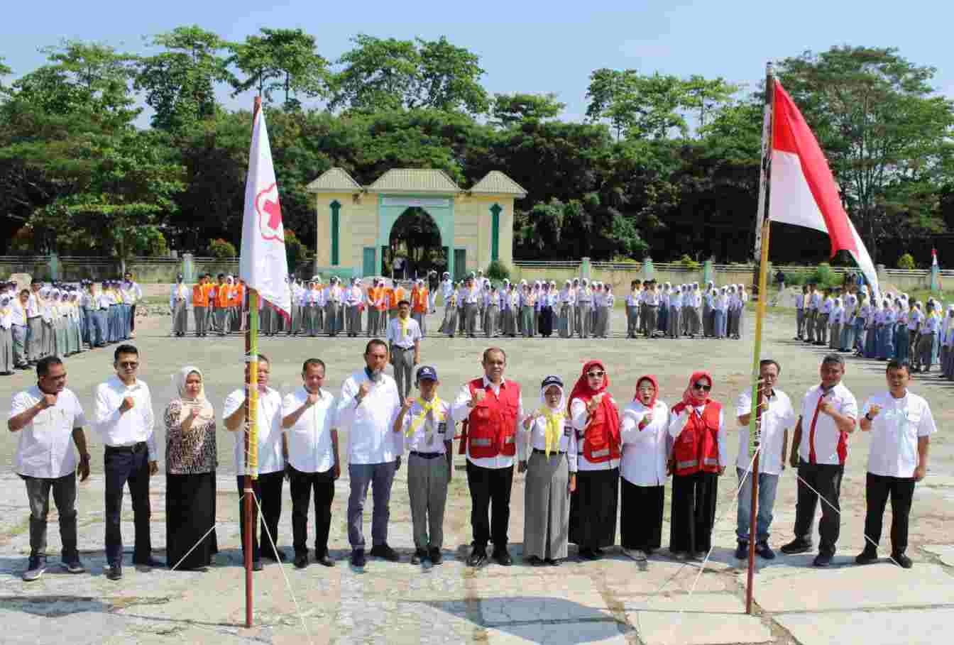 Jumbara PMR 2023, Ratusan Siswa SMA di Sergai Sambut Ajang Kemanusiaan Jumbara PMR 2023, Ratusan Siswa SMA di Sergai Sambut Ajang Kemanusiaan