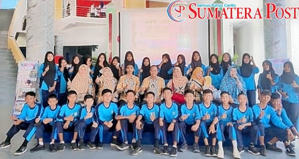 SMPN 03 Rantau Panjang Dapat Study Belajar di Graha Sriwijaya Palembang SMPN 03 Rantau Panjang Dapat Study Belajar di Graha Sriwijaya Palembang