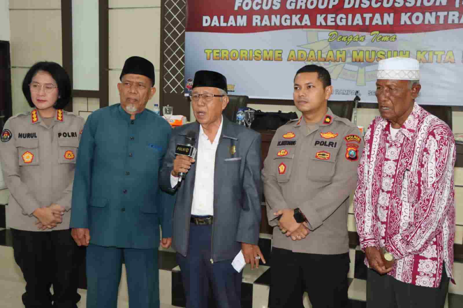 Polres Sergai Gelar FGD Kontra Radikalisme, Mantan Anggota Terorisme Berbagi Pengalaman Polres Sergai Gelar FGD Kontra Radikalisme, Mantan Anggota Terorisme Berbagi Pengalaman
