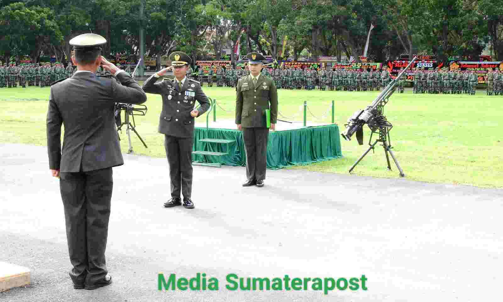 Kodim 0117/Aceh Tamiang Mengadakan Upacara Bendera HUT TNI ke-78 Kodim 0117/Aceh Tamiang Mengadakan Upacara Bendera HUT TNI ke-78