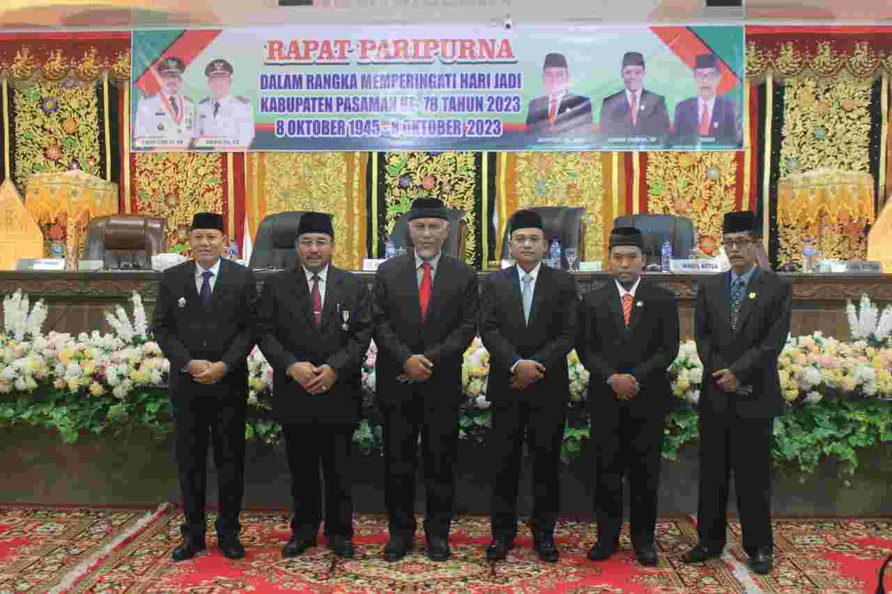 Puncak HUT Kabupaten Pasaman ke 78, DPRD Pasaman Gelar Rapat Paripurna Puncak HUT Kabupaten Pasaman ke 78, DPRD Pasaman Gelar Rapat Paripurna