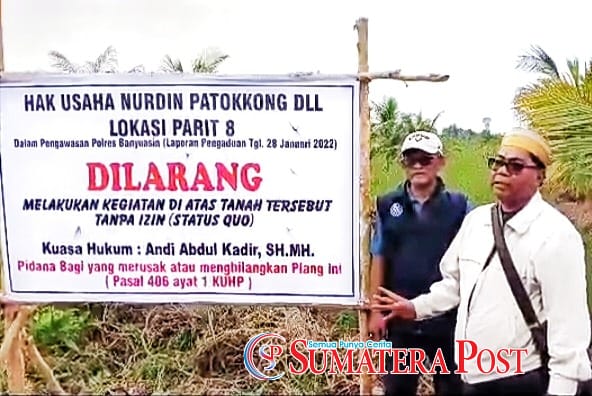Andi Abdul Kadir Tinjau Lokasi dan Berharap Polres Banyuasin Bekerja Profesional Andi Abdul Kadir Tinjau Lokasi dan Berharap Polres Banyuasin Bekerja Profesional