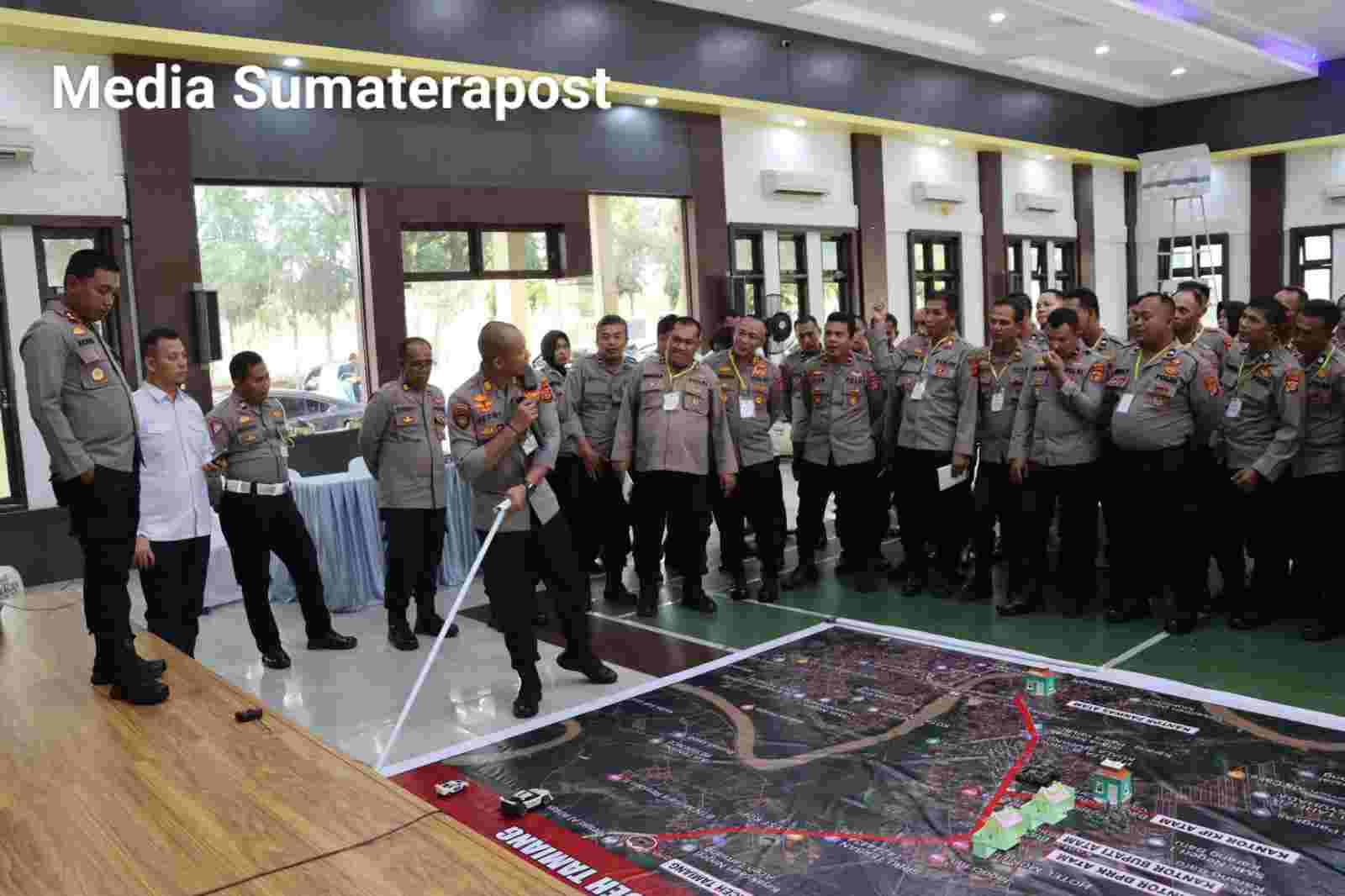 Polres Aceh Tamiang Gelar Lat Praops Mantap Brata Polres Aceh Tamiang Gelar Lat Praops Mantap Brata