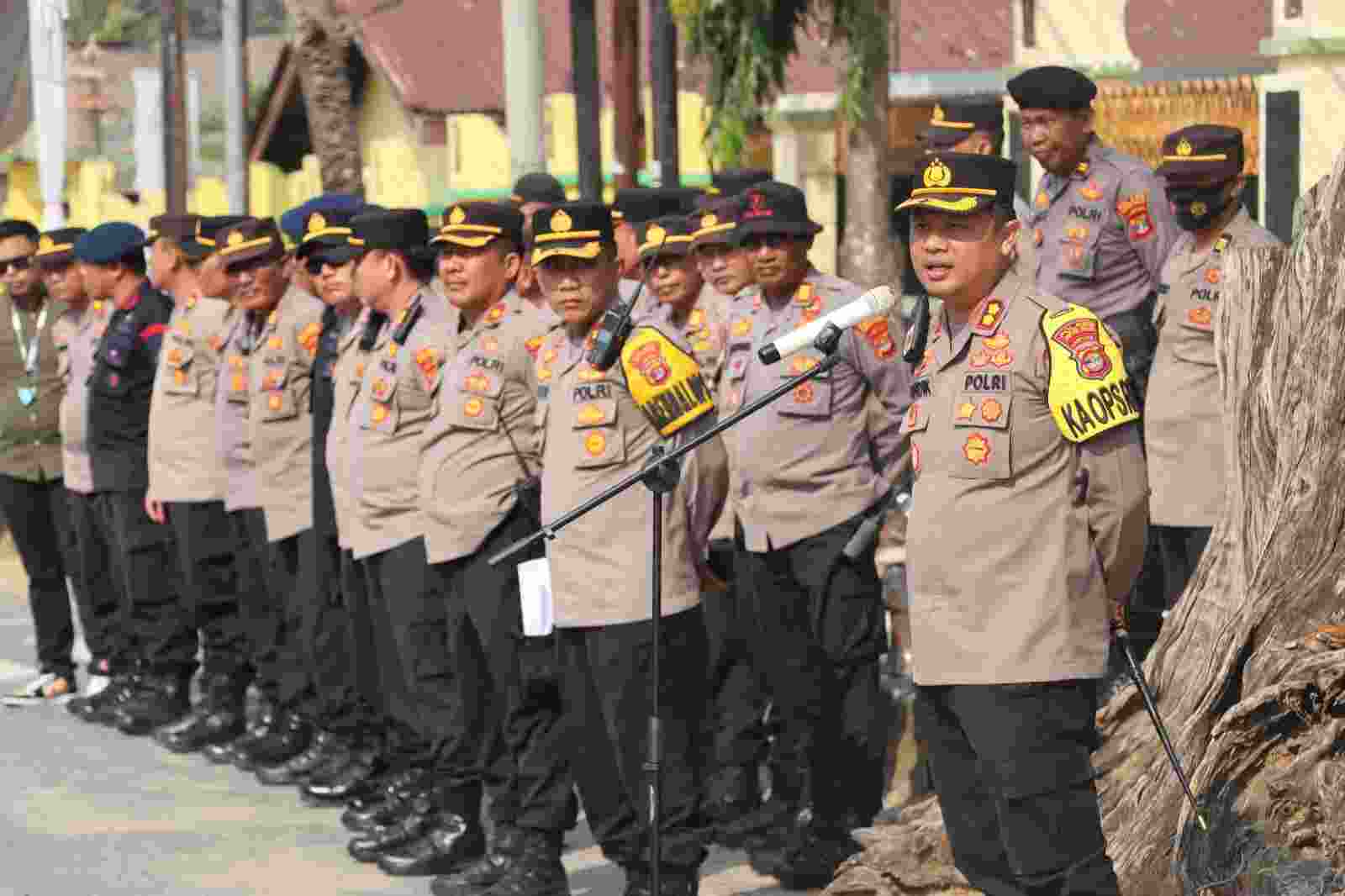 Kapolres Lampung Tengah, Pimpin Simulasi Sispamkota Kapolres Lampung Tengah, Pimpin Simulasi Sispamkota