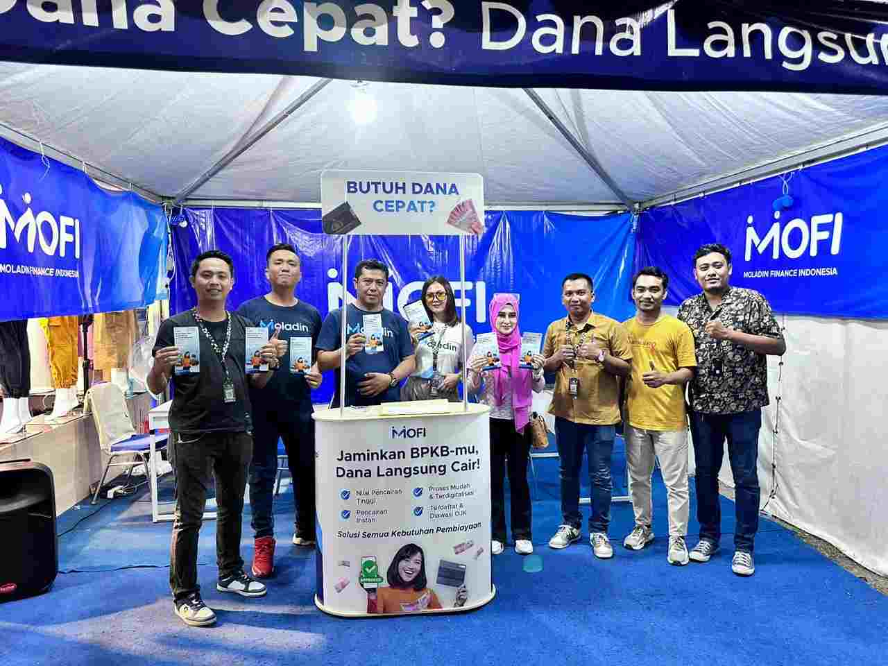 Hadir di PRL 2023, PT Mofi Lampung Tawarkan Pinjaman Sehari Cair, Begini Syaratnya Hadir di PRL 2023, PT Mofi Lampung Tawarkan Pinjaman Sehari Cair, Begini Syaratnya