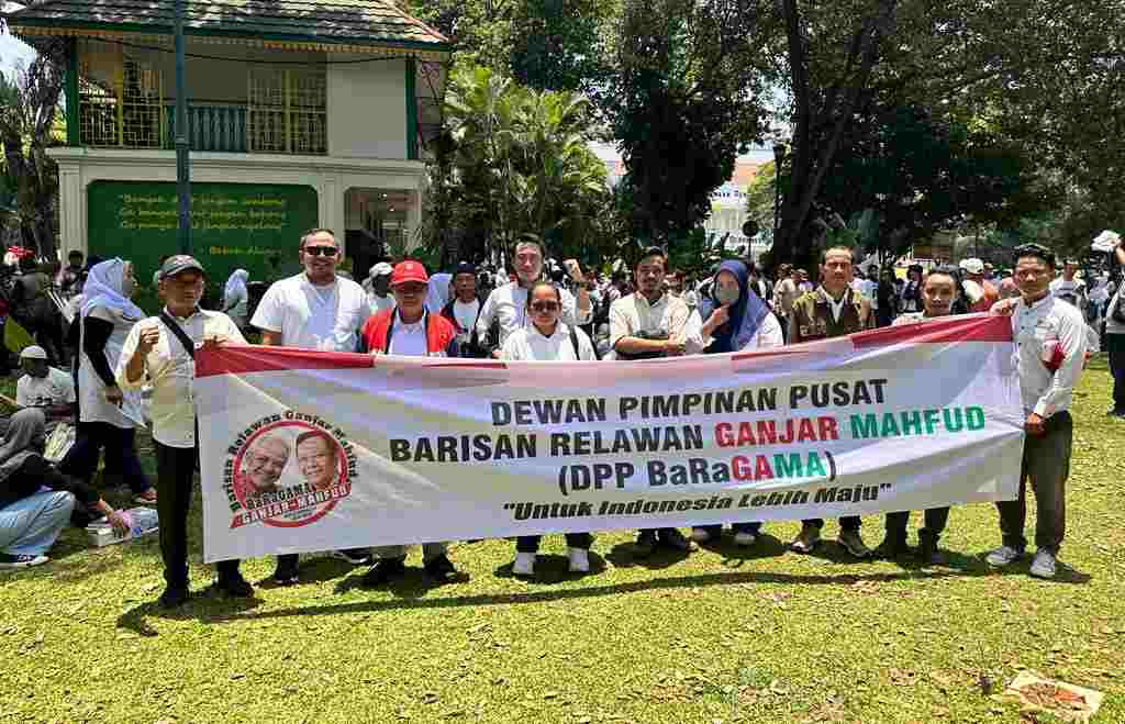 DPP BaRaGAMA: Kami Dukung dan Mengawal Ganjar-Mahfud untuk Indonesia Lebih Maju DPP BaRaGAMA: Kami Dukung dan Mengawal Ganjar-Mahfud untuk Indonesia Lebih Maju