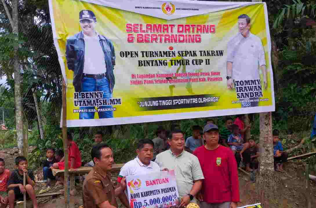 Agar Capai Prestasi, Tommy Buka Turnamen Takraw Bintang Timur Cup II Agar Capai Prestasi, Tommy Buka Turnamen Takraw Bintang Timur Cup II
