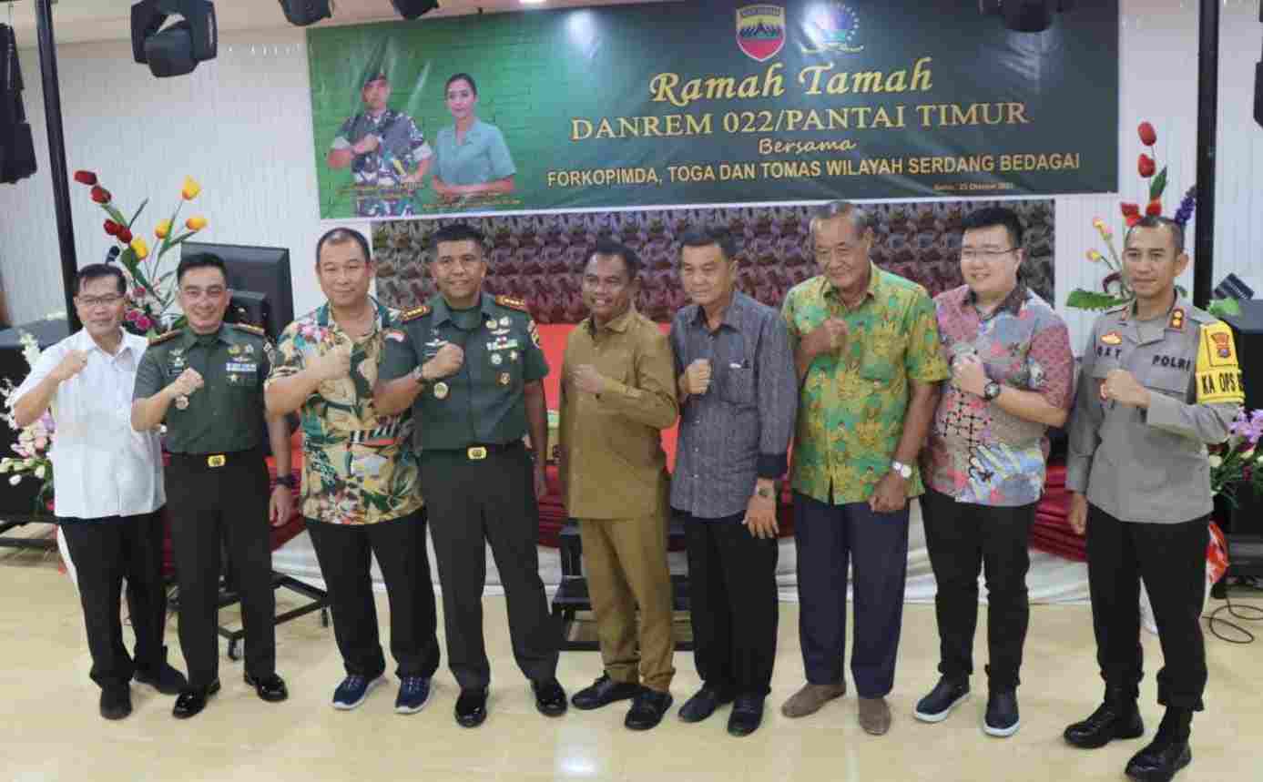 Pertemuan Hangat Danrem 022/PT dan Kapolres Sergai, Memperkuat Sinergitas TNI-Polri Pertemuan Hangat Danrem 022/PT dan Kapolres Sergai, Memperkuat Sinergitas TNI-Polri