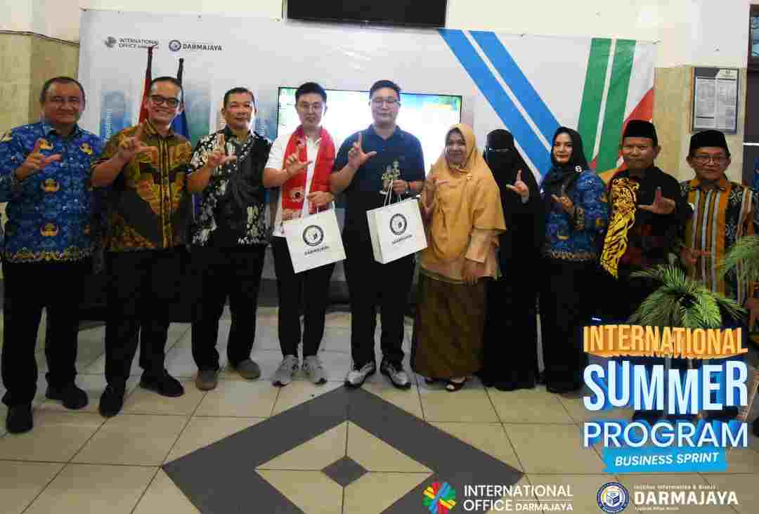 Puluhan Mahasiswa dari 5 Negara Ikuti Kegiatan Summer Program di IIB Darmajaya Puluhan Mahasiswa dari 5 Negara Ikuti Kegiatan Summer Program di IIB Darmajaya