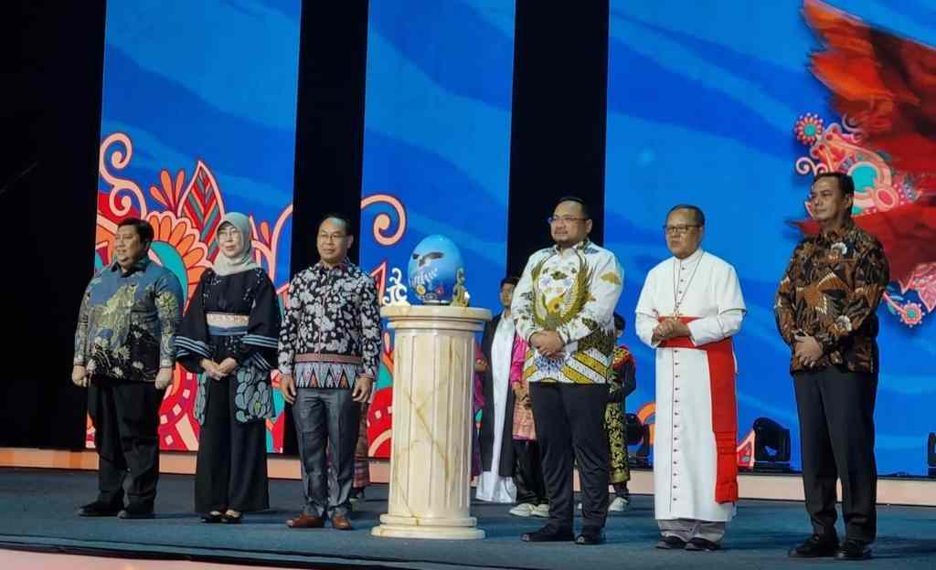 Buka Pesparani III, Yaqut Apresiasi Doktrin 100% Katolik 100% Indonesia Buka Pesparani III, Yaqut Apresiasi Doktrin 100% Katolik 100% Indonesia