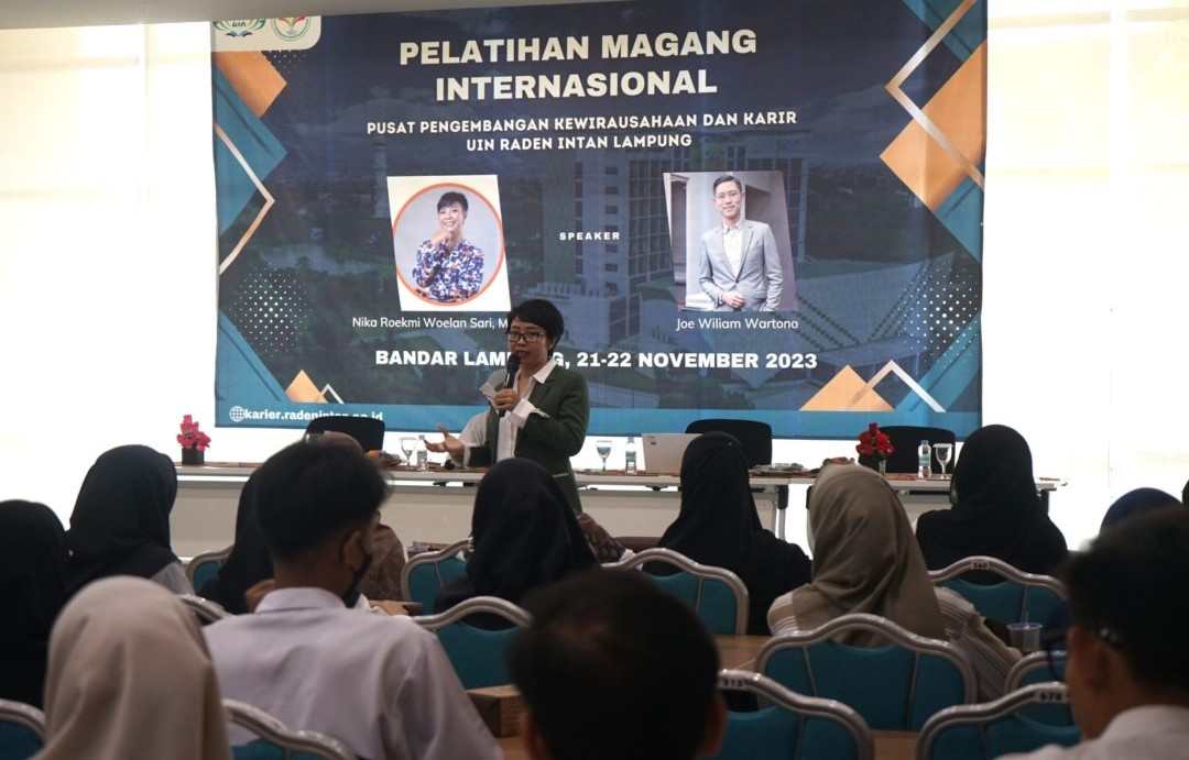 PPKK UIN Raden Intan Selenggarakan Pelatihan Magang Internasional PPKK UIN Raden Intan Selenggarakan Pelatihan Magang Internasional