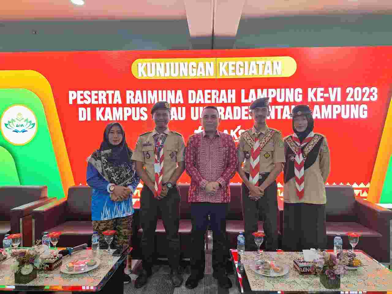 UIN Raden Intan Terima Kunjungan Peserta Raimuna Daerah Lampung VI UIN Raden Intan Terima Kunjungan Peserta Raimuna Daerah Lampung VI