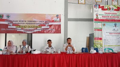 Pekon Banding Gelar Pelatihan dan Peningkatkan Sadar Hukum Pekon Banding Gelar Pelatihan dan Peningkatkan Sadar Hukum