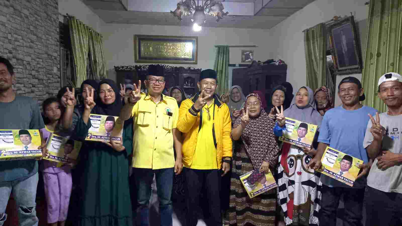 Kunjungi Warga Bumi Raya, Azwar Yacub dan M Rifai Disambut Antusias Kunjungi Warga Bumi Raya, Azwar Yacub dan M Rifai Disambut Antusias