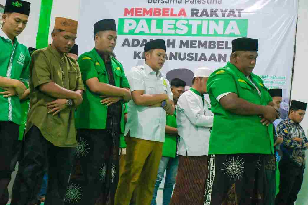 Solidaritas Nasional, PW GP Ansor Sumut Gelar Salat Ghaib Dukung Rakyat Palestina Solidaritas Nasional, PW GP Ansor Sumut Gelar Salat Ghaib Dukung Rakyat Palestina