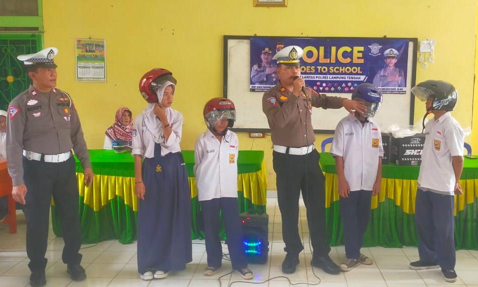 Sat Lantas Polres Lampung Tengah, Gencar Melakukan Safety Riding Sat Lantas Polres Lampung Tengah, Gencar Melakukan Safety Riding