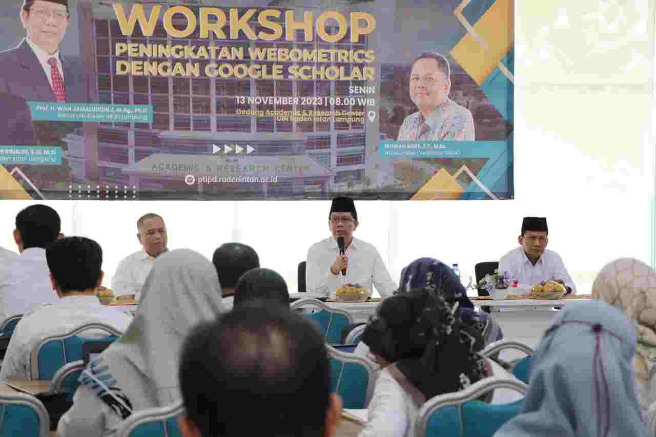 PTIPD UIN Raden Intan Adakan Workshop Peningkatan Webometrics dengan Google Scholar PTIPD UIN Raden Intan Adakan Workshop Peningkatan Webometrics dengan Google Scholar