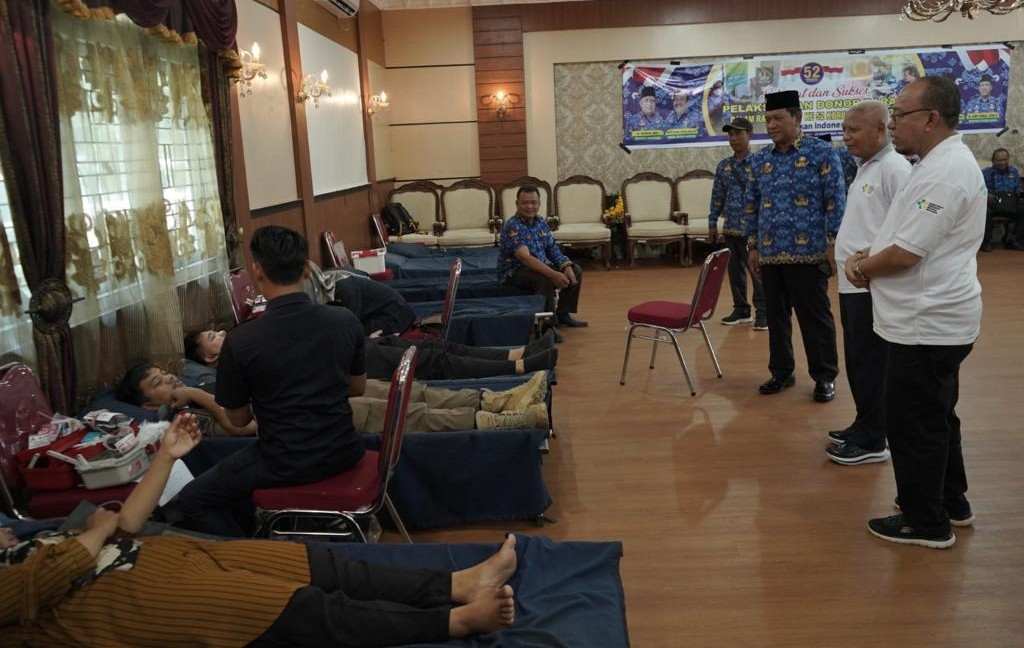 Target Rekor MURI dan Meriahkan HUT Korpri ke-52, DPK Korpri Asahan Gelar Donor Darah Target Rekor MURI dan Meriahkan HUT Korpri ke-52, DPK Korpri Asahan Gelar Donor Darah