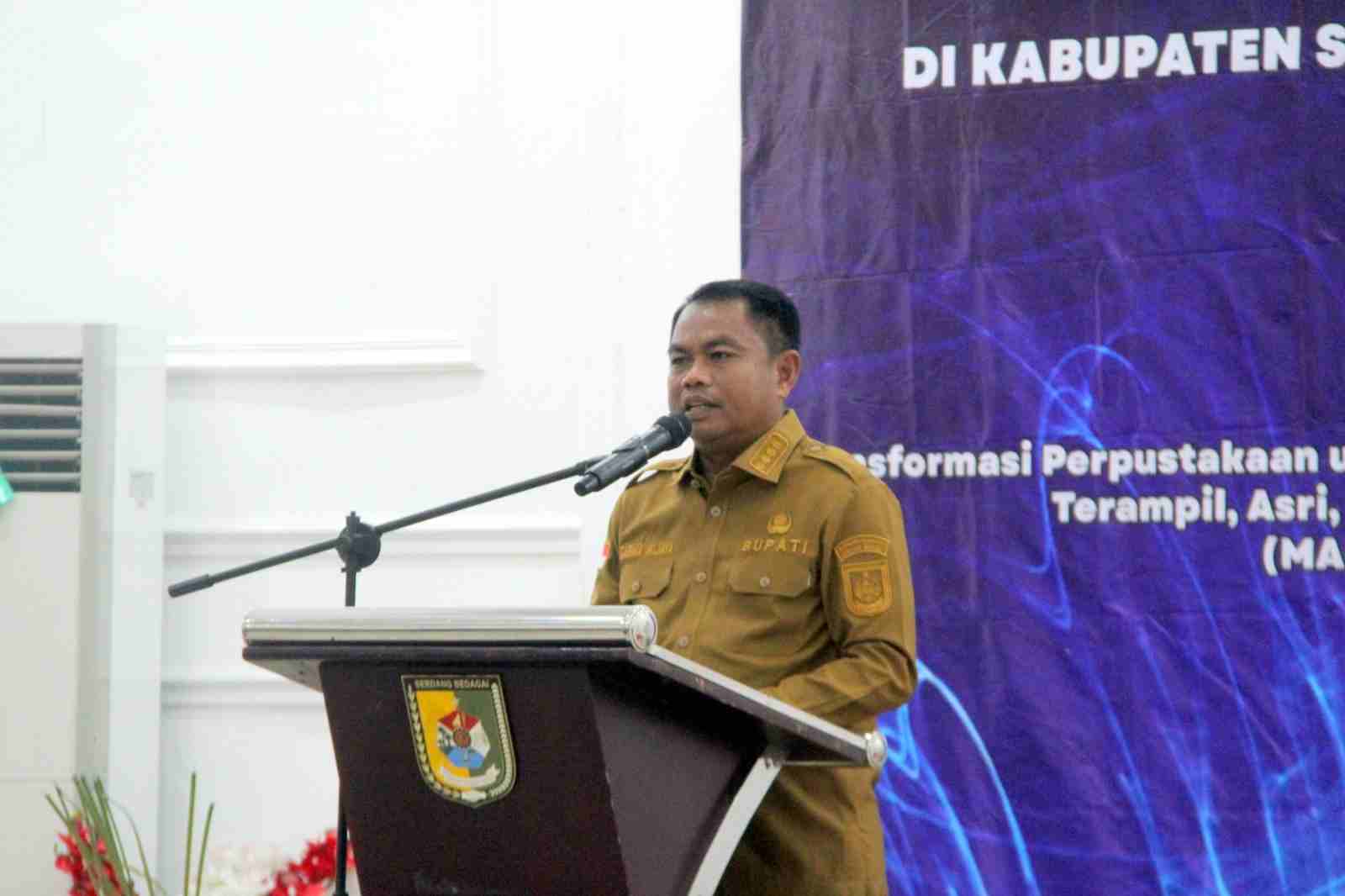 Bupati Sergai Dorong Transformasi Perpustakaan Budaya Literasi Bupati Sergai Dorong Transformasi Perpustakaan Budaya Literasi
