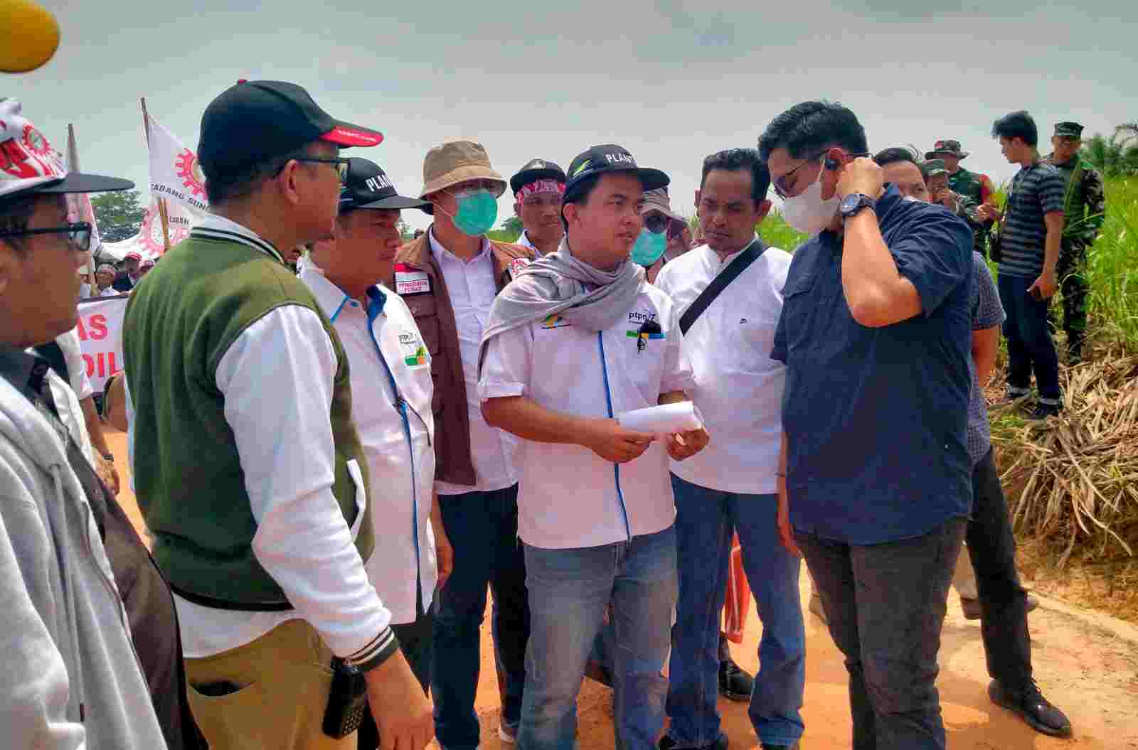 Konstatering Lahan PTPN VII, PN Blambangan Umpu Salah Lokasi Letak Tanah Konstatering Lahan PTPN VII, PN Blambangan Umpu Salah Lokasi Letak Tanah