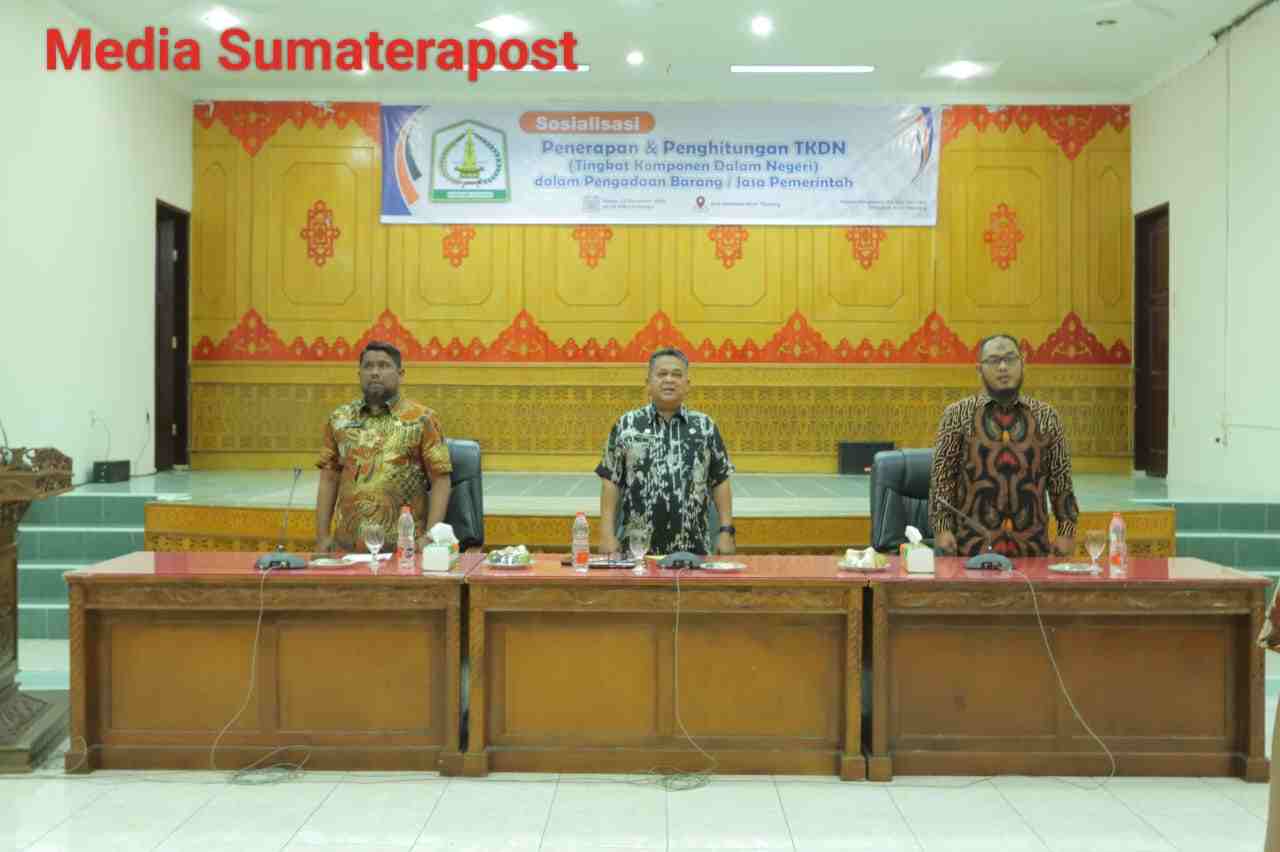 Sekda Drs Asrah Buka Sosialisasi Tingkat Komponen Dalam Negeri (TKDN) Sekda Drs Asrah Buka Sosialisasi Tingkat Komponen Dalam Negeri (TKDN)