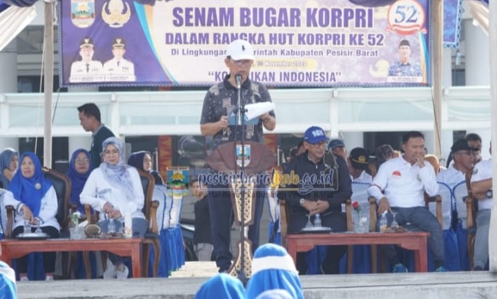 Memperingati HUT Ke-52 Korpri, Pesibar Gelar Senam dan Bazar Murah Memperingati HUT Ke-52 Korpri, Pesibar Gelar Senam dan Bazar Murah