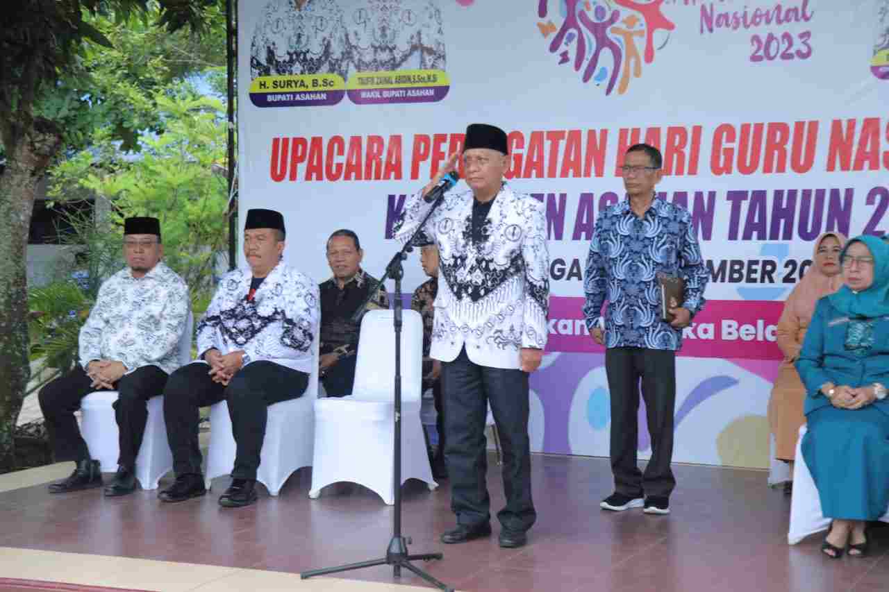 Pemkab Asahan Peringati Hari Guru Nasional ke-78 Pemkab Asahan Peringati Hari Guru Nasional ke-78