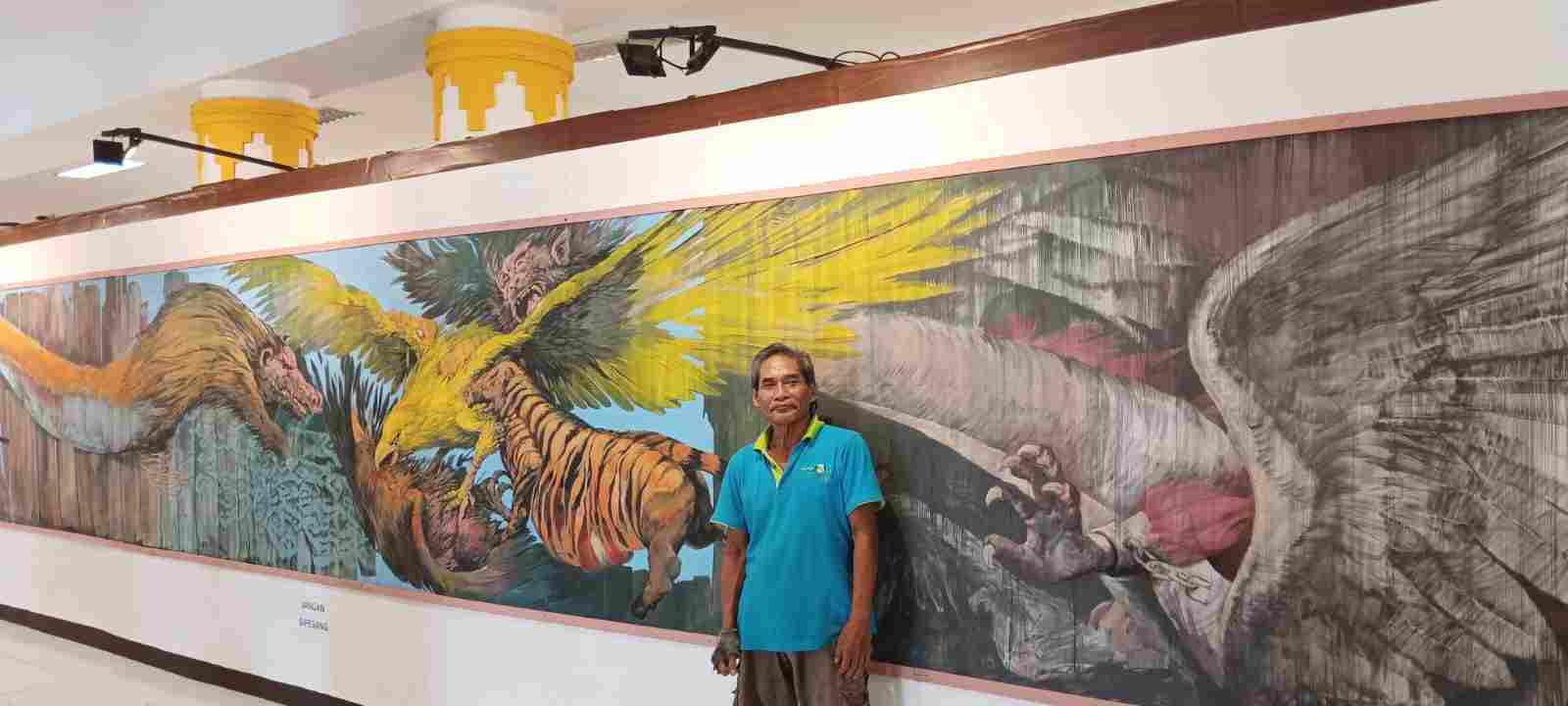 Perupa Ari Susiwa Manangisi Taja Pameran Tunggal “The Last Limit” Perupa Ari Susiwa Manangisi Taja Pameran Tunggal “The Last Limit”