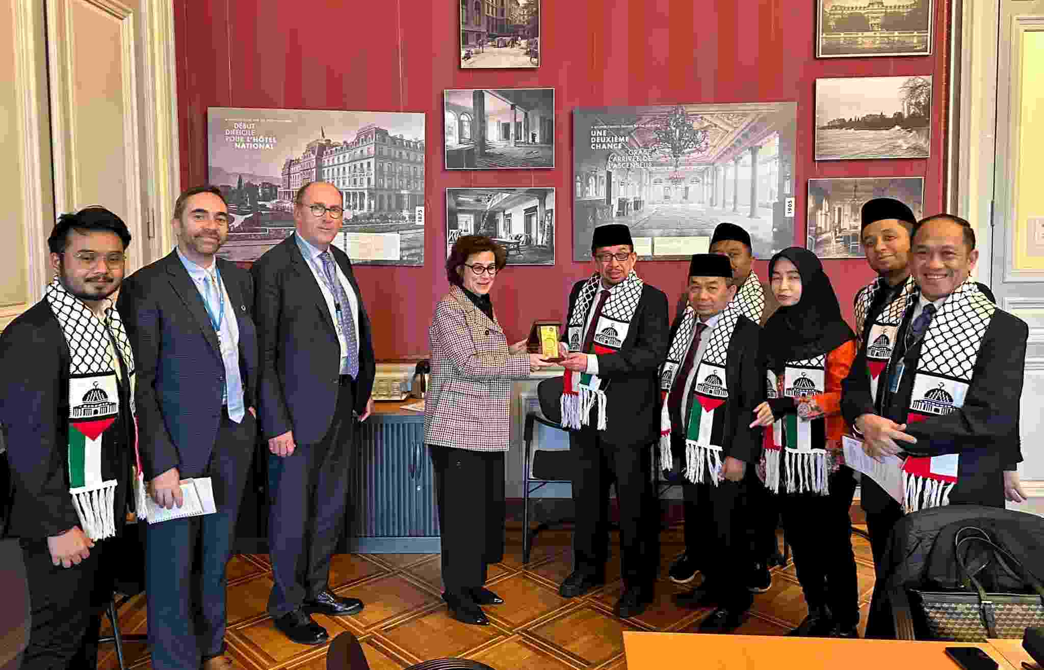 Fraksi PKS DPR RI Datangi HAM PBB di Swiss, Suarakan Kemerdekaan Palestina Fraksi PKS DPR RI Datangi HAM PBB di Swiss, Suarakan Kemerdekaan Palestina