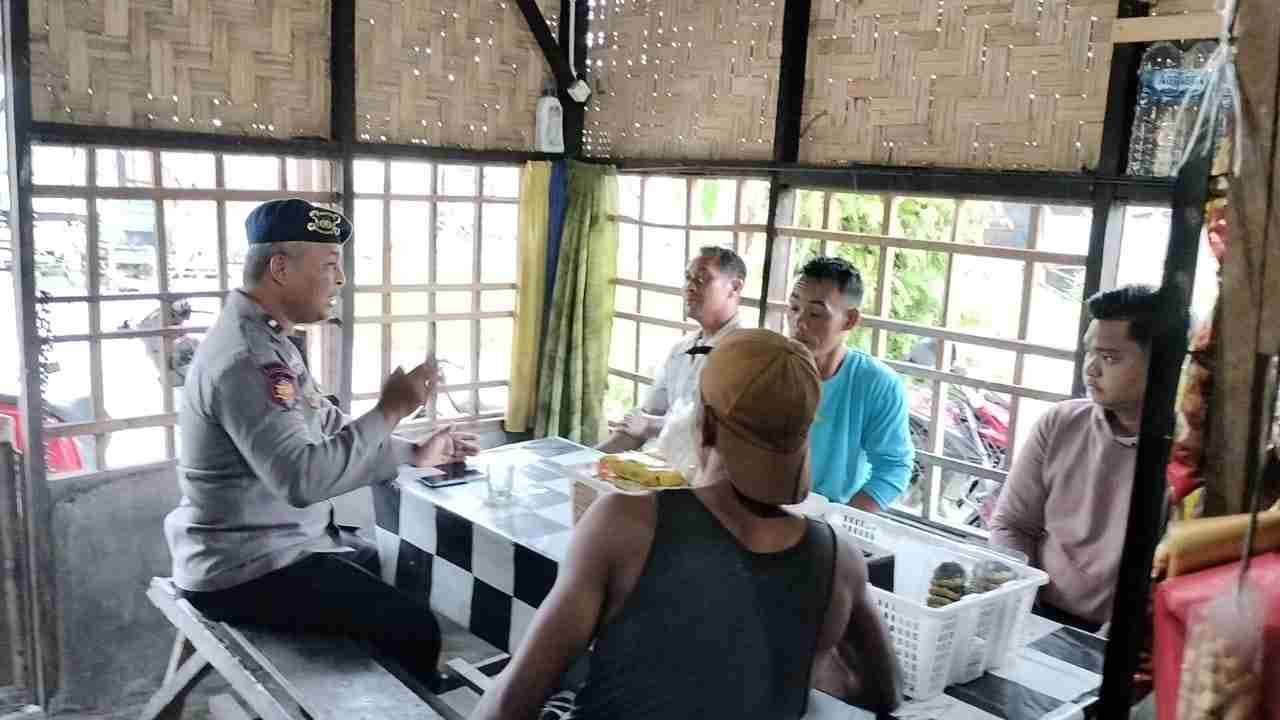 Personel Sat Pol Airud Polres Sergai Himbau Warga Nelayan Jaga Kamtibmas Pemilu 2024 Personel Sat Pol Airud Polres Sergai Himbau Warga Nelayan Jaga Kamtibmas Pemilu 2024