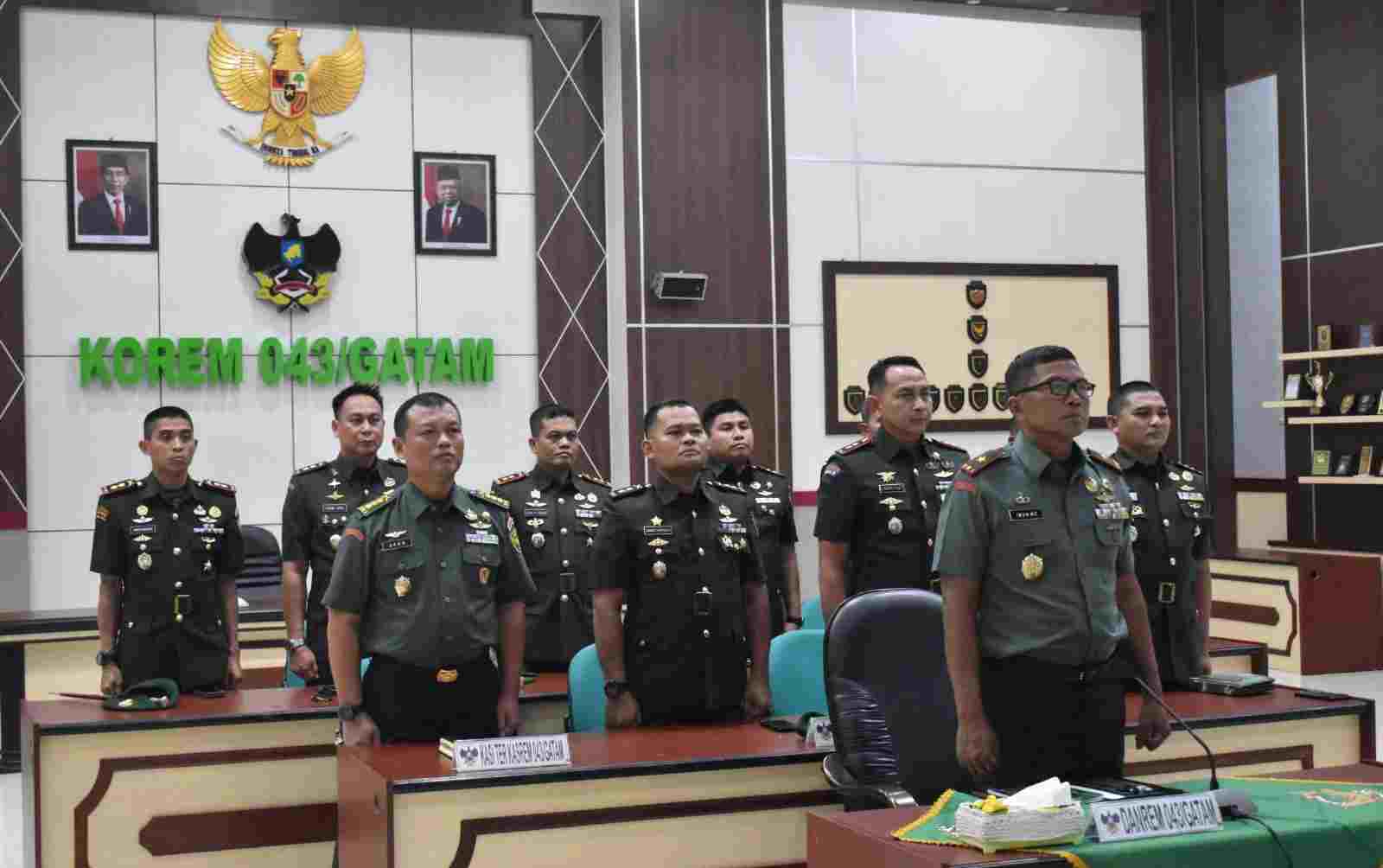 Danrem Ikuti Penandatanganan Nota Kesepahaman Antara Mentan RI Dengan Panglima TNI Danrem Ikuti Penandatanganan Nota Kesepahaman Antara Mentan RI Dengan Panglima TNI