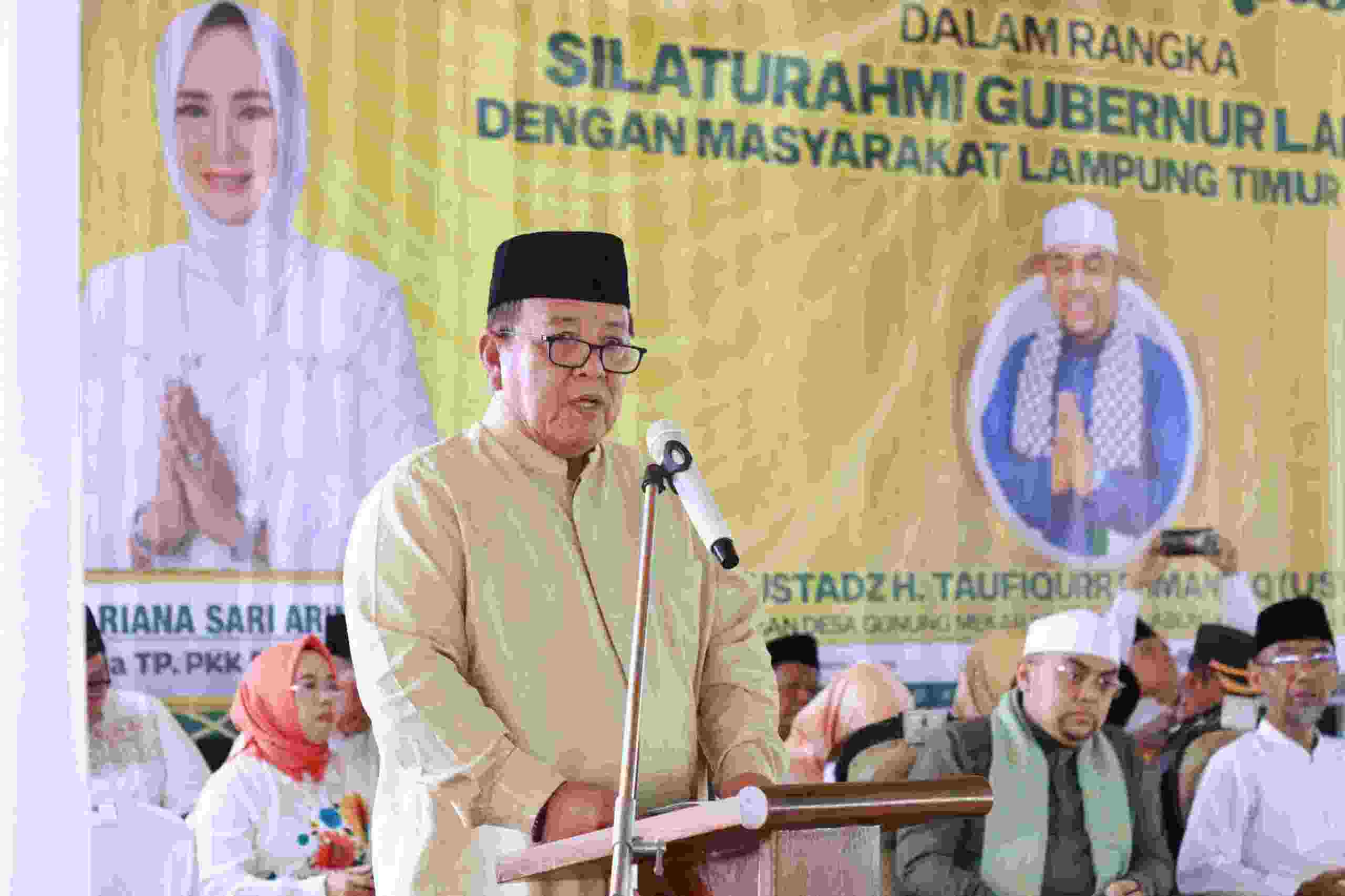 Pemprov Lampung Gelar Pengajian Akbar di Kabupaten Lampung Timur Pemprov Lampung Gelar Pengajian Akbar di Kabupaten Lampung Timur
