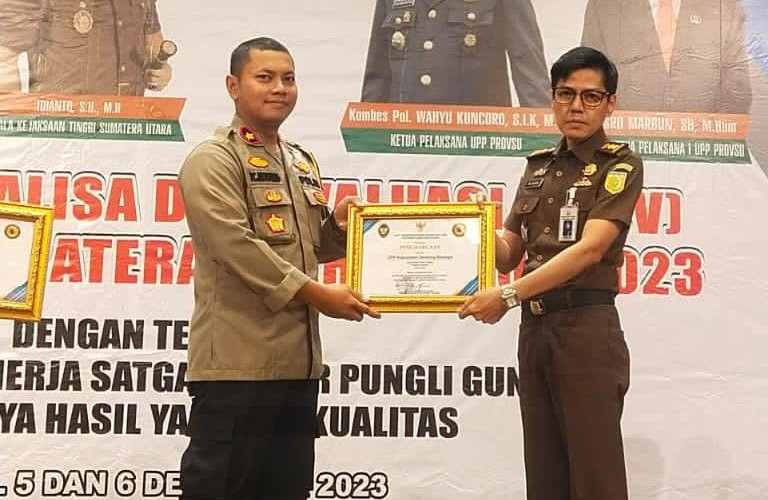 Polres Sergai Raih Juara 2 UPP Saber Pungli Sumut Polres Sergai Raih Juara 2 UPP Saber Pungli Sumut