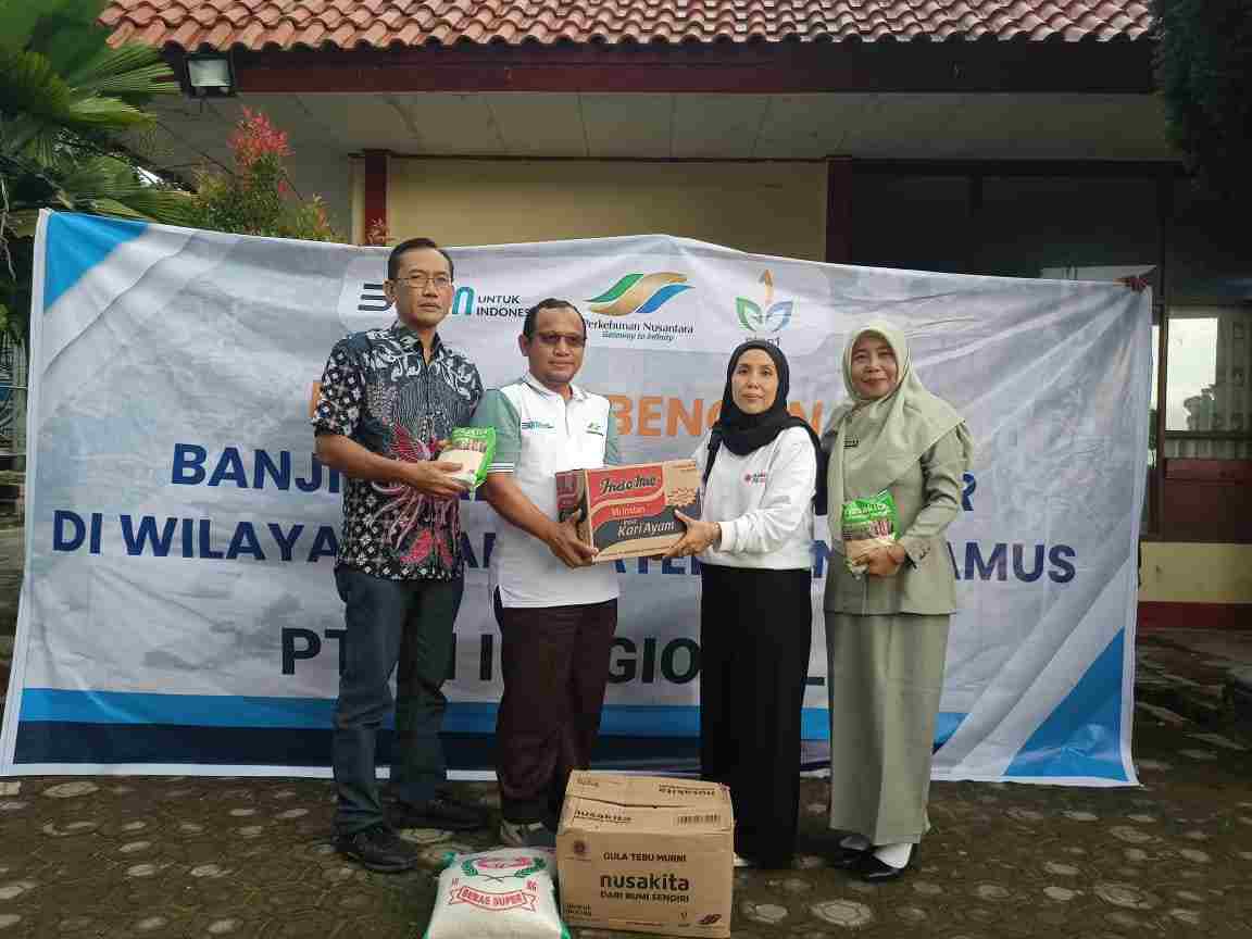 PTPN I Regional 7 Kirim Bantuan Banjir Bandang Tanggamus PTPN I Regional 7 Kirim Bantuan Banjir Bandang Tanggamus