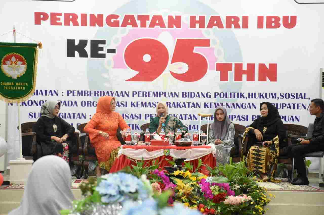 Peringatan Hari Ibu ke-95, Perempuan Sergai Berdaya, Indonesia Maju Peringatan Hari Ibu ke-95, Perempuan Sergai Berdaya, Indonesia Maju