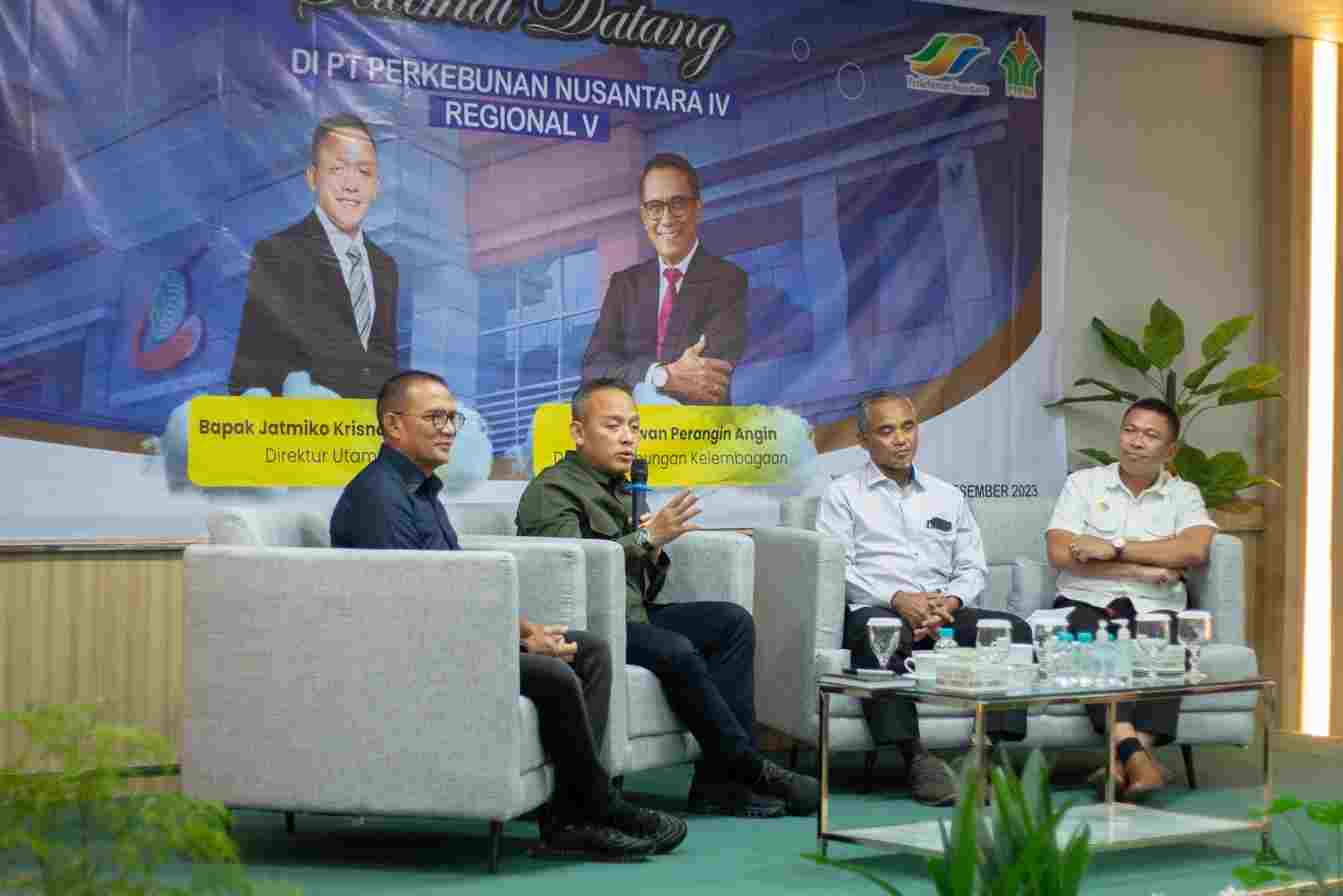 Rencanakan Strategi Bersama, Jajaran Direksi PTPN IV Berkunjung ke Regional V PTPN IV Rencanakan Strategi Bersama, Jajaran Direksi PTPN IV Berkunjung ke Regional V PTPN IV