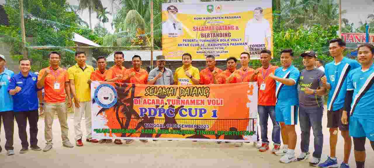 PDPC Buka Turnamen Volly, Ketua KONI Apresiasi Panitia Pelaksana PDPC Buka Turnamen Volly, Ketua KONI Apresiasi Panitia Pelaksana