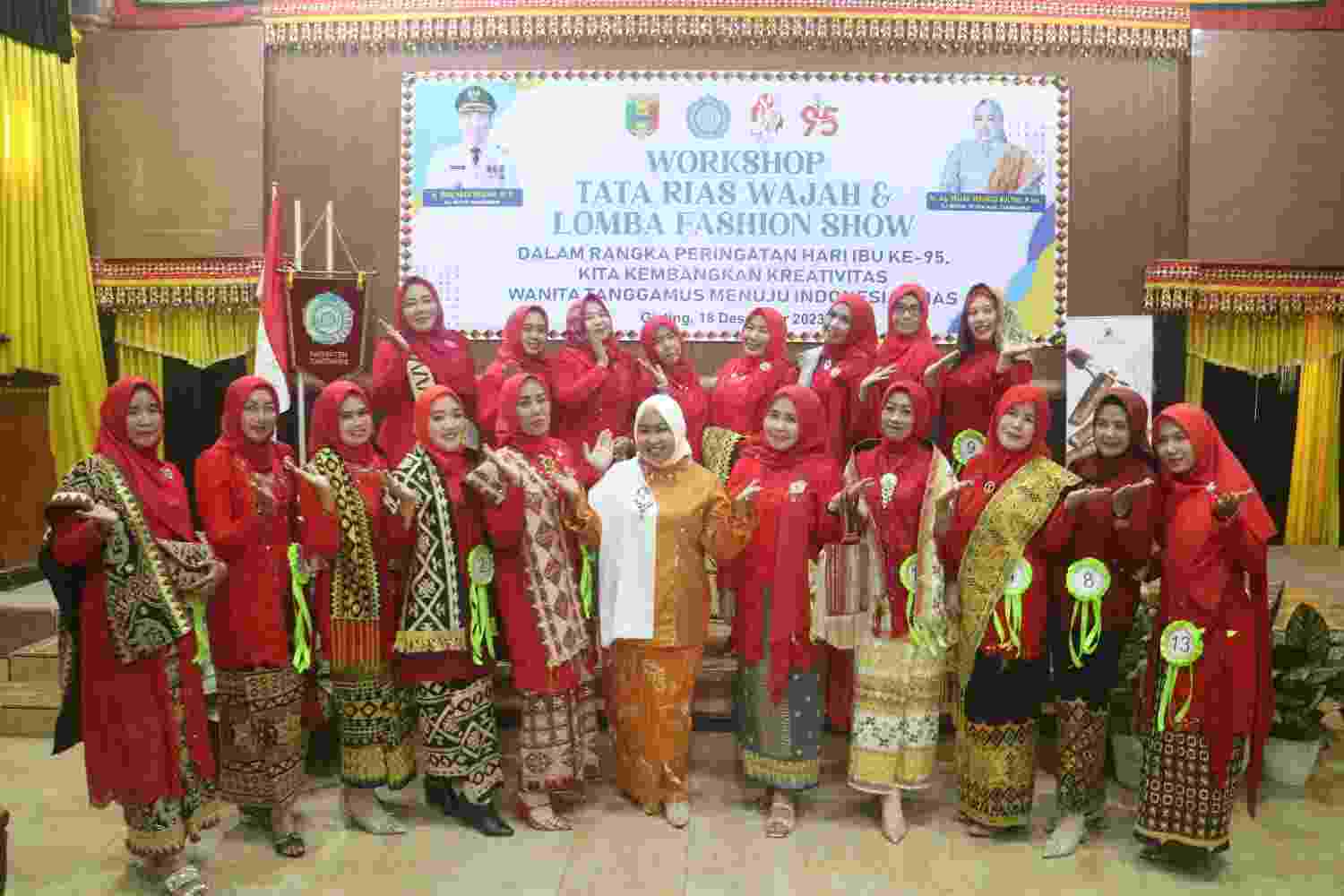 Hari Ibu ke-95, TP PKK Tanggamus Mengadakan Workshop dan Lomba Fashion Show Hari Ibu ke-95, TP PKK Tanggamus Mengadakan Workshop dan Lomba Fashion Show