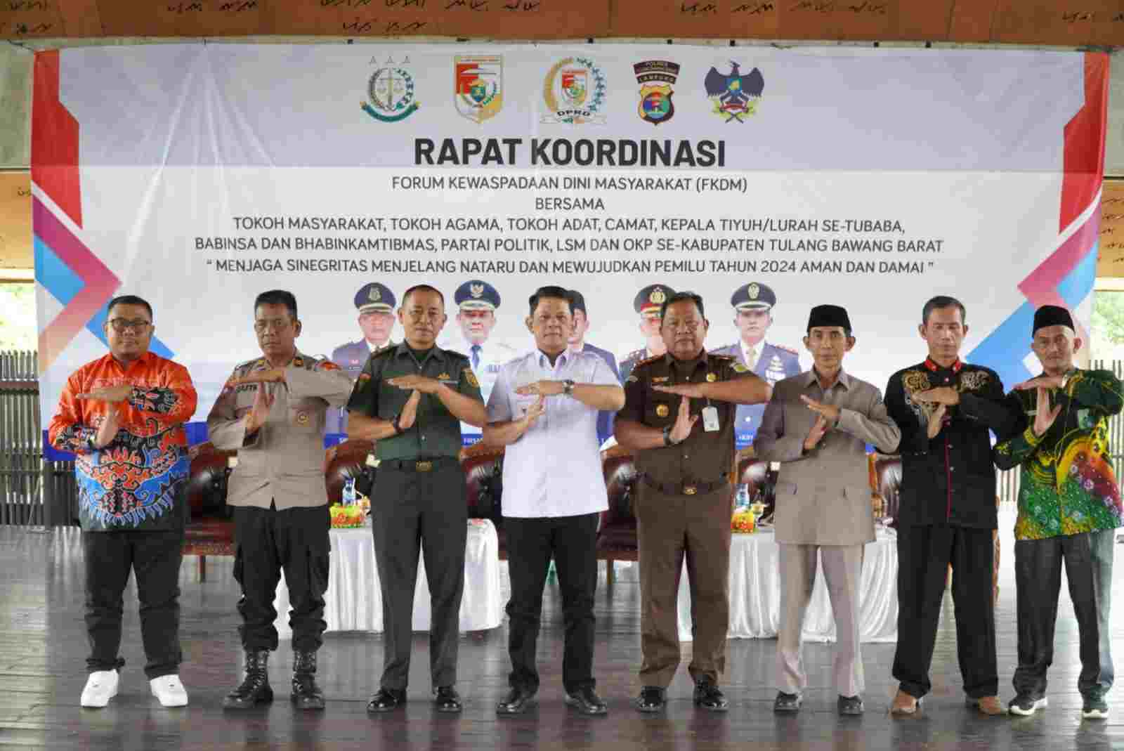 Pemkab Tubaba Gelar Rakor FKDM Menjelang Natal, Tahun Baru dan Pemilu 2024 Pemkab Tubaba Gelar Rakor FKDM Menjelang Natal, Tahun Baru dan Pemilu 2024