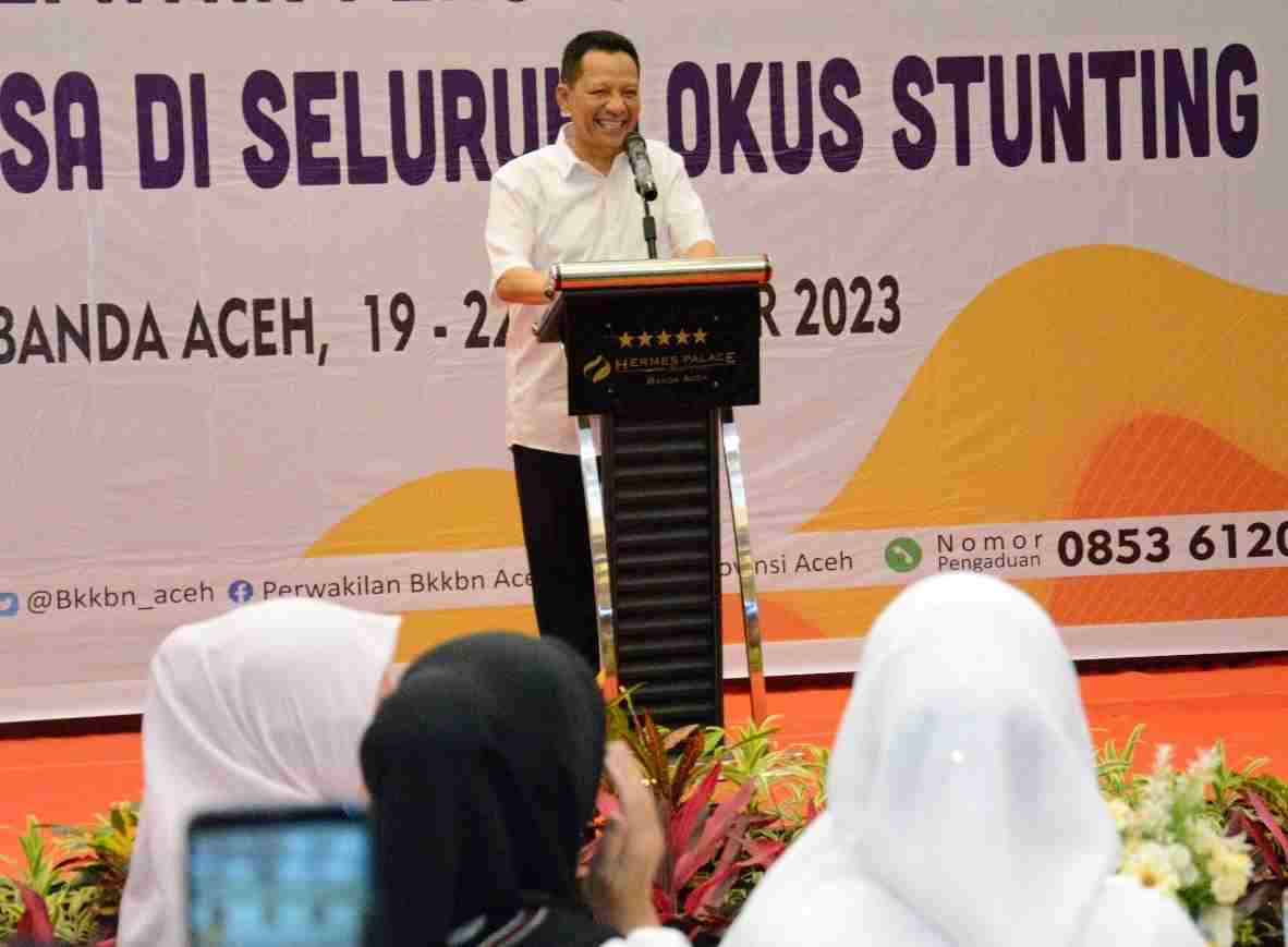 Pj. Gubernur Harapkan Para Keuchik Dukung Program Pencegahan dan Penurunan Stunting Pj. Gubernur Harapkan Para Keuchik Dukung Program Pencegahan dan Penurunan Stunting
