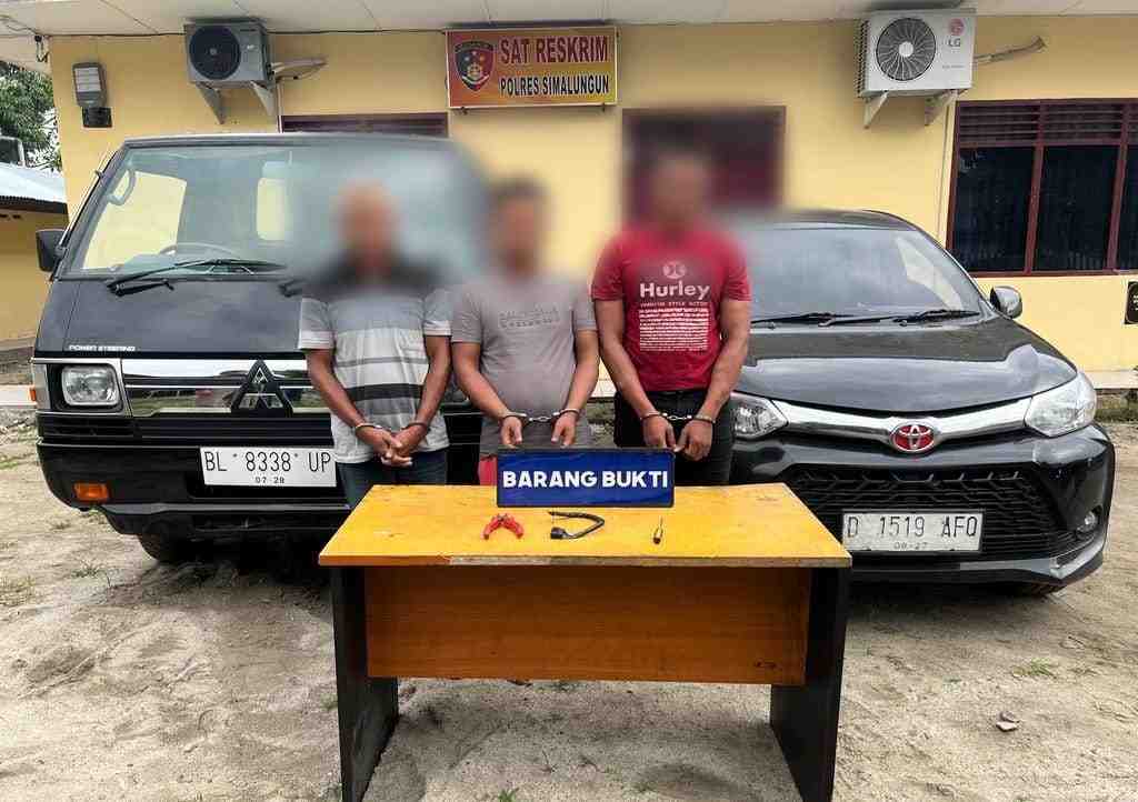 Tim Jatanras Polres Simalungun Berhasil Ungkap Kasus Pencurian Mobil Pickup Tim Jatanras Polres Simalungun Berhasil Ungkap Kasus Pencurian Mobil Pickup