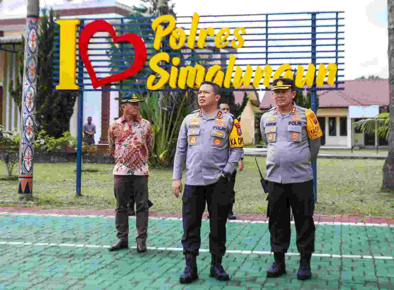 Kapolda Sumut Lakukan Kunjungan Kerja di Simalungun Kapolda Sumut Lakukan Kunjungan Kerja di Simalungun