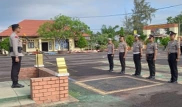 39 Personel Polres Kaur Naik Pangkat 39 Personel Polres Kaur Naik Pangkat